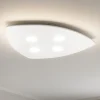 Plafoniere Moderne-Top Light Plafoniera per cucina moderna bianca shape toplight 4 luci