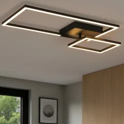 Plafoniere Moderne-Selezionato da Mazzolaluce Plafoniera per cucina orientabile led 3000k rettangolare