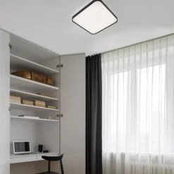 Plafoniere Moderne-Selezionato da Mazzolaluce Plafoniera per cucina quadrata moderna led 3000k