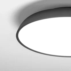 Plafoniere Moderne-Vivida International Plafoniera per cucina 40w 3000k 4000k bronzo rotonda dimmerabile pinco vivida