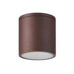 Plafoniere Da Esterno-Perenz Illuminazione Plafoniera per esterno da soffitto corten ip65 perenz up gx53