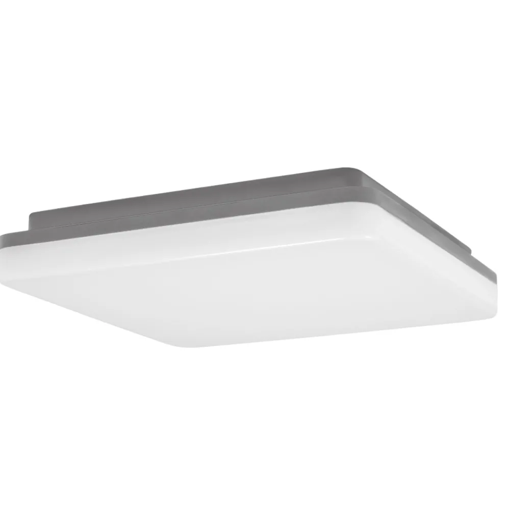 Plafoniere Da Esterno-Selezionato da Mazzolaluce Plafoniera per esterno quadrata moderna 24w 3000k