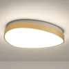 Plafoniere Moderne-Ideal Lux Plafoniera per soffitto led gemini pl d042 ovale ottone 3000k