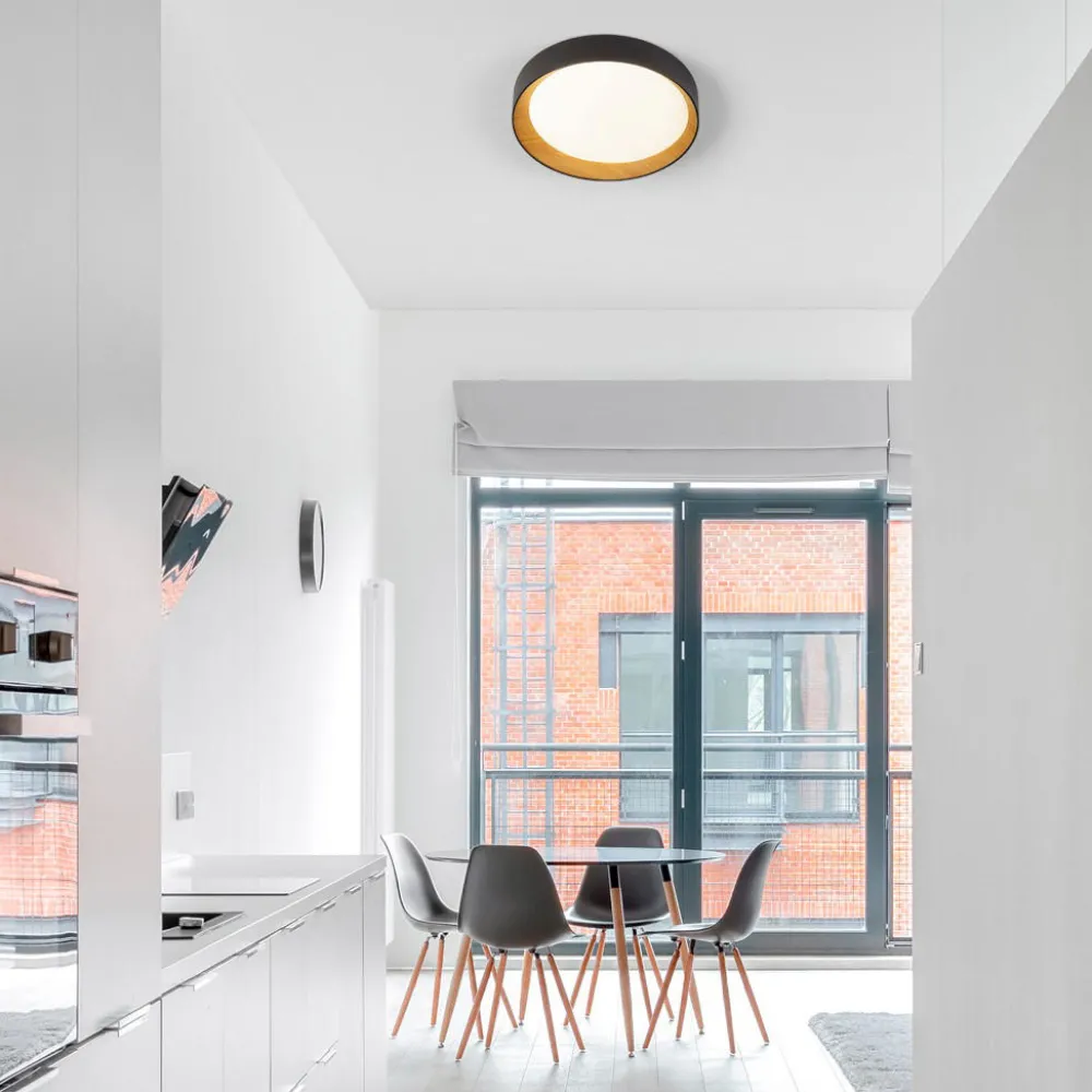 Plafoniere Moderne-Selezionato da Mazzolaluce Plafoniera per soggiorno moderno led 3000k dimmerabile 45 cm