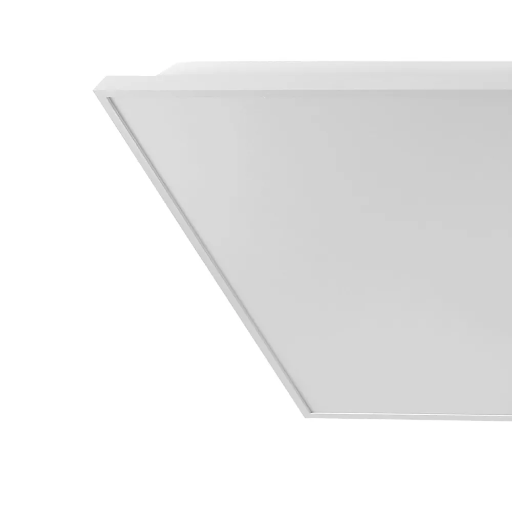 Plafoniere Moderne-Eglo Plafoniera quadrata bianca led dimmerabile 32w controllo remoto app herrora