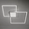 Plafoniere Moderne-Vivida International Plafoniera quadrata moderna bianca 25w 3000k rettangolare vivida joint