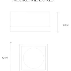 Plafoniere Moderne-Selezionato da Mazzolaluce Plafoniera quadrata per cucina in gesso ceramico