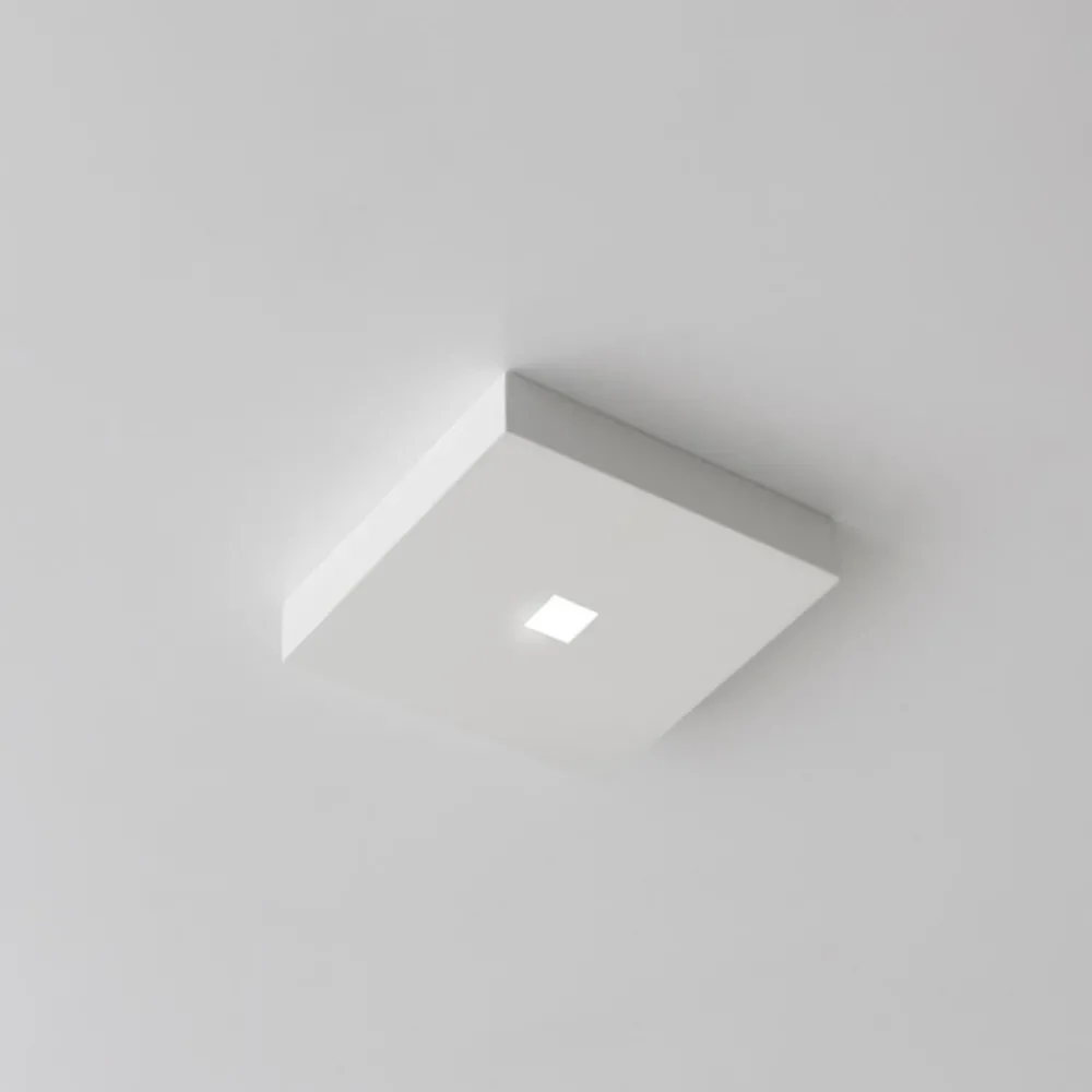Plafoniere Moderne-Selezionato da Mazzolaluce Plafoniera quadrata per cucina cristaly led 4w 4000k cristaly led 4w 4000k