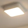 Plafoniere Moderne-Selezionato da Mazzolaluce Plafoniera quadrata per cucina di colore bianco