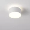 Plafoniere Moderne-Selezionato da Mazzolaluce Plafoniera rotonda bianca led 24w 3000k