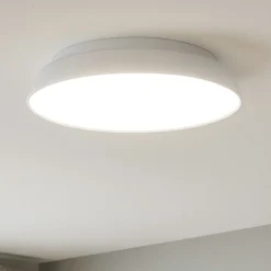 Plafoniere Moderne-Vivida International Plafoniera rotonda bianca led 20w 3000k 4000k dimmerabile vivida pinco