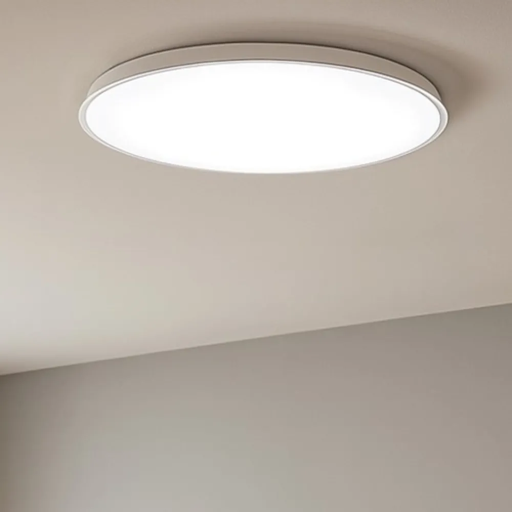 Plafoniere Moderne-Vivida International Plafoniera rotonda bianca vivida pinco led 80w 3000k 40000k