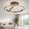 Plafoniere Moderne-Selezionato da Mazzolaluce Plafoniera rotonda caffe moderna per soggiorno led dimmerabile