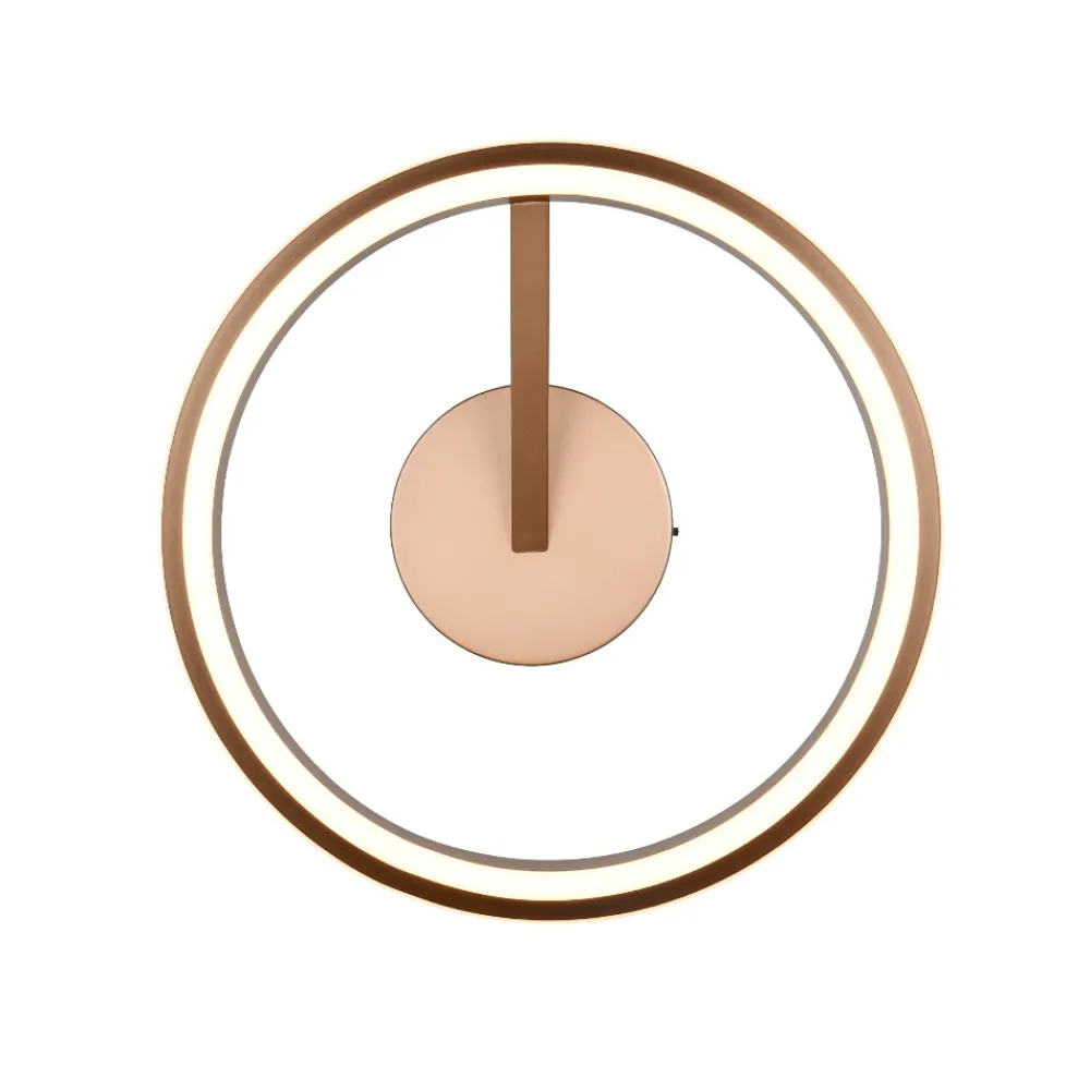 Plafoniere Moderne-Selezionato da Mazzolaluce Plafoniera rotonda caffe moderna per soggiorno led dimmerabile