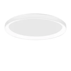 Plafoniere Moderne-Selezionato da Mazzolaluce Plafoniera rotonda 38cm bianca led 3000k dimmerabile moderna