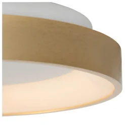 Plafoniere Moderne-Selezionato da Mazzolaluce Plafoniera rotonda per soggiorno led 38w 2700k dimmerabile moderna