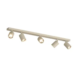 Plafoniere Moderne-Top Light Plafoniera sabbia 5 luci orientabili per cucina toplight