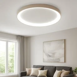 Plafoniere Moderne-Vivida International Plafoniera sabbia moderna led 60w 3000k 4000k vivida lifering-r