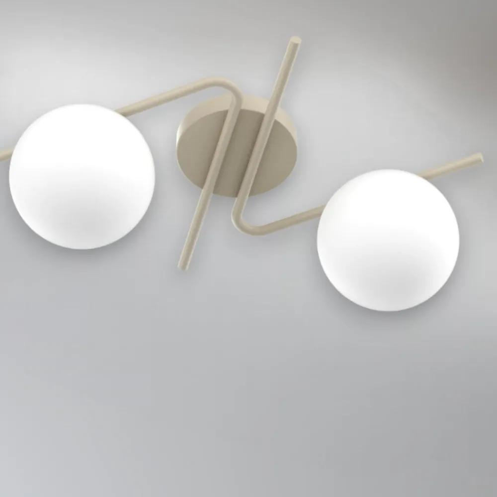 Plafoniere Moderne-Top Light Plafoniera sabbia moderna holly