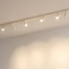 Plafoniere Moderne-Top Light Plafoniera sei luci binario led sabbia
