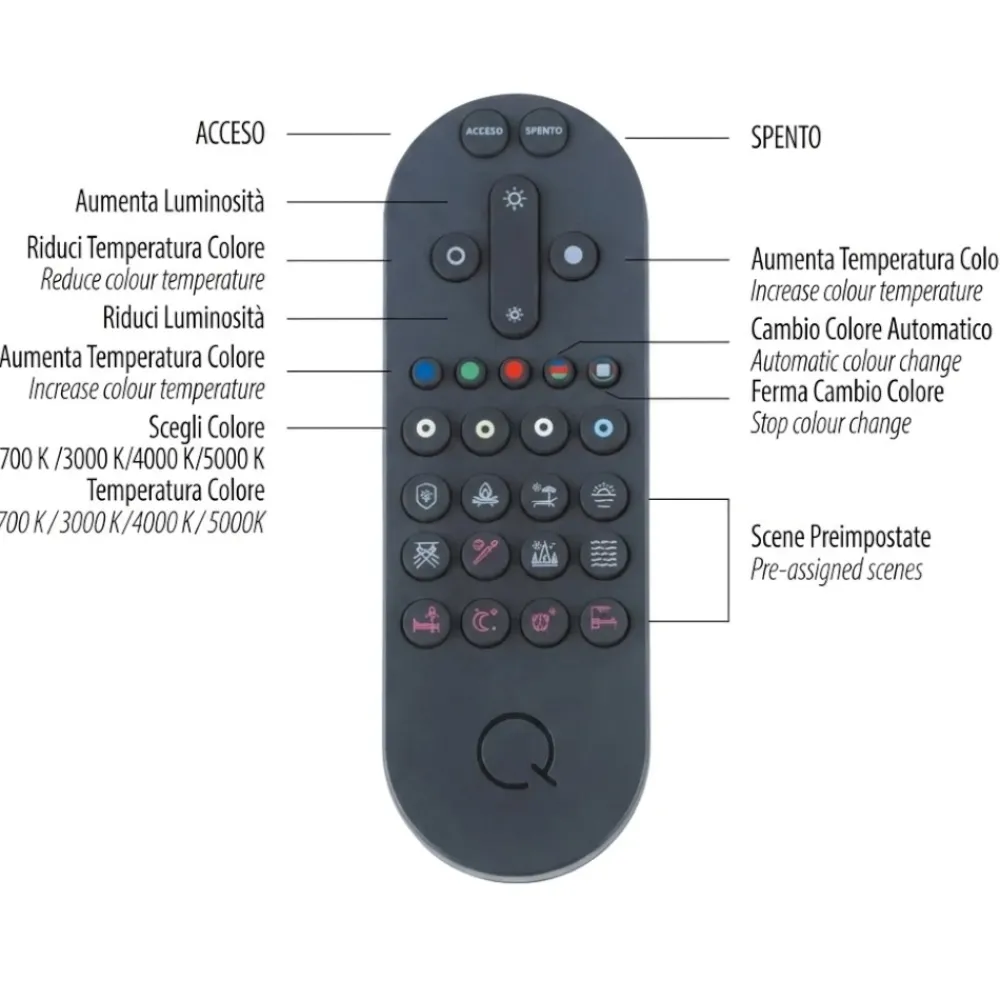 Plafoniere Moderne-Selezionato da Mazzolaluce Plafoniera smart cerchi nero oro grigio led 2700k a 5000k con telecomando