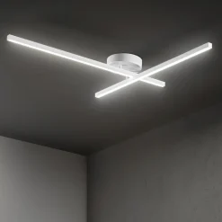 Plafoniere Moderne-Perenz Illuminazione Plafoniera syncro bianca perenz led 29w cct dimmerabile orientabile