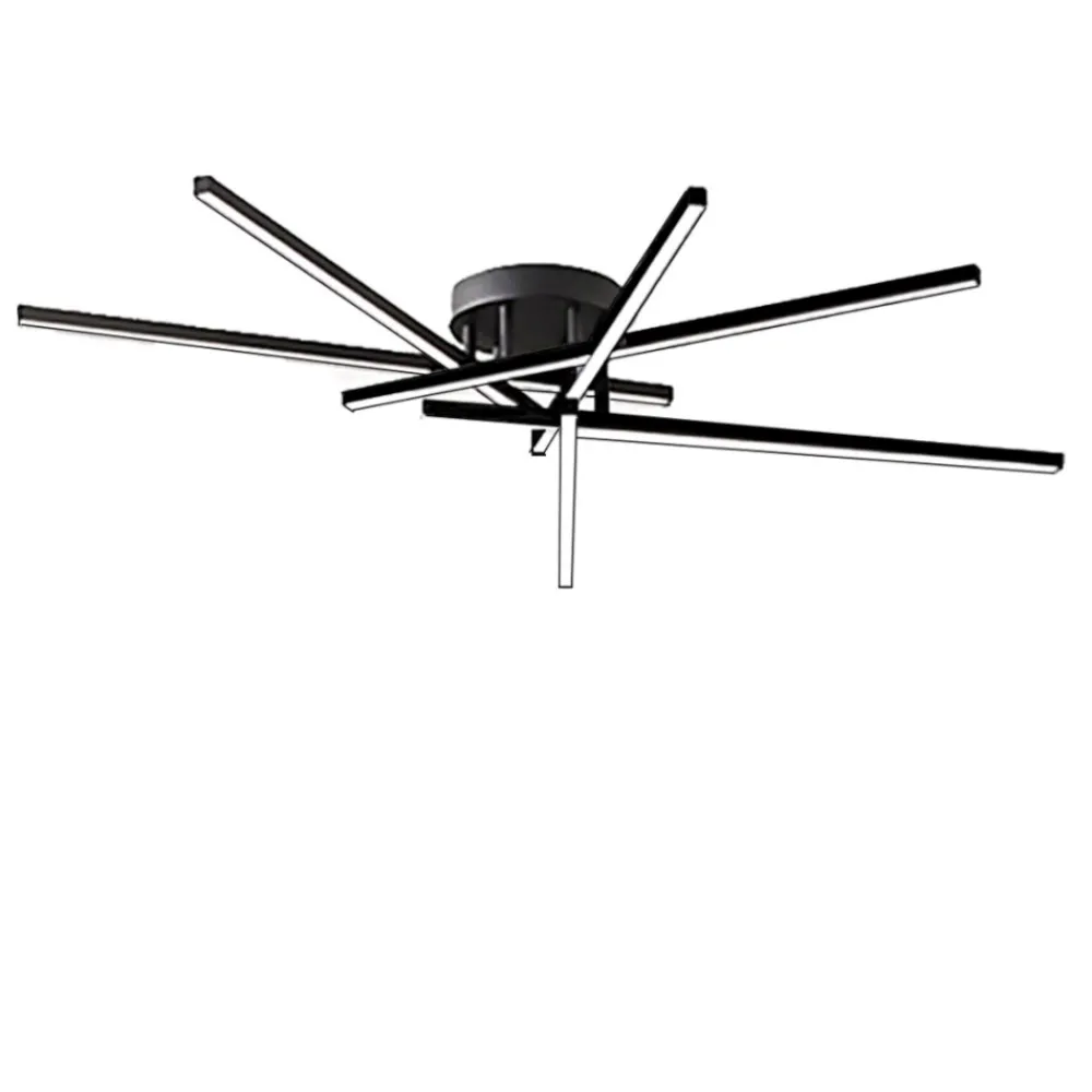 Plafoniere Moderne-Perenz Illuminazione Plafoniera syncro perenz led 70w cct