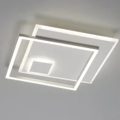 Plafoniere Moderne-Vivida International Plafoniera tilde quadrata moderna bianco 30w 3000k 4000k