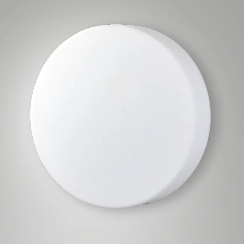 Plafoniere Moderne-Fabas Luce Plafoniera tonda 40cm vetro bianco graff e27