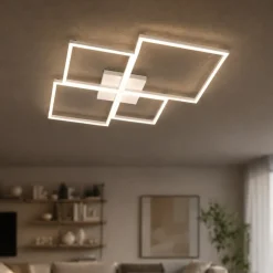 Plafoniere Moderne-Top Light Plafoniera four squares led 3000k 4000k