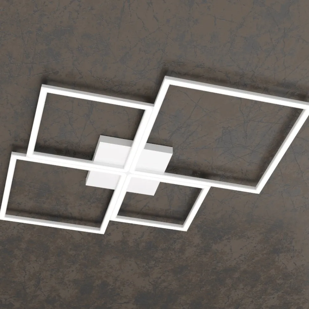 Plafoniere Moderne-Top Light Plafoniera four squares led 3000k 4000k