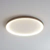 Plafoniere Moderne-Vivida International Plafoniera vivida lifering-r rotonda nera led 80w 3000k 4000k