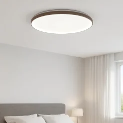 Plafoniere Moderne-Vivida International Plafoniera vivida sabbia led 80w 3000k 4000k lifering-o ovale