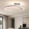Plafoniere Moderne-Vivida International Plafoniera vivida titanio led 44w 3000k 4000k meridiana