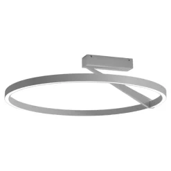 Plafoniere Moderne-Vivida International Plafoniera vivida titanio led 44w 3000k 4000k meridiana