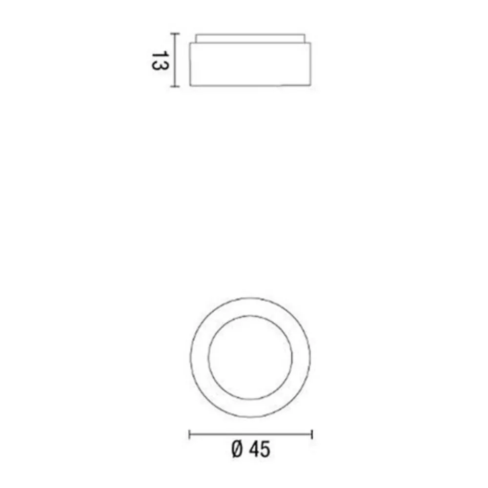 Plafoniere Moderne-Affralux Plafoniera 25w 3200k 4000k sabbia cerchio band diodi