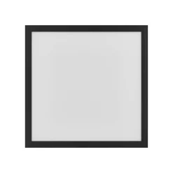 Plafoniere Moderne-Eglo Plafoniera 60x60 nero led 34w 2700k a 6500k dimmerabile controllo remoto app salobrena