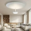 Plafoniere Moderne-Fabas Luce Plafoniera yuko bianca moderna led 3000k dimmerabile