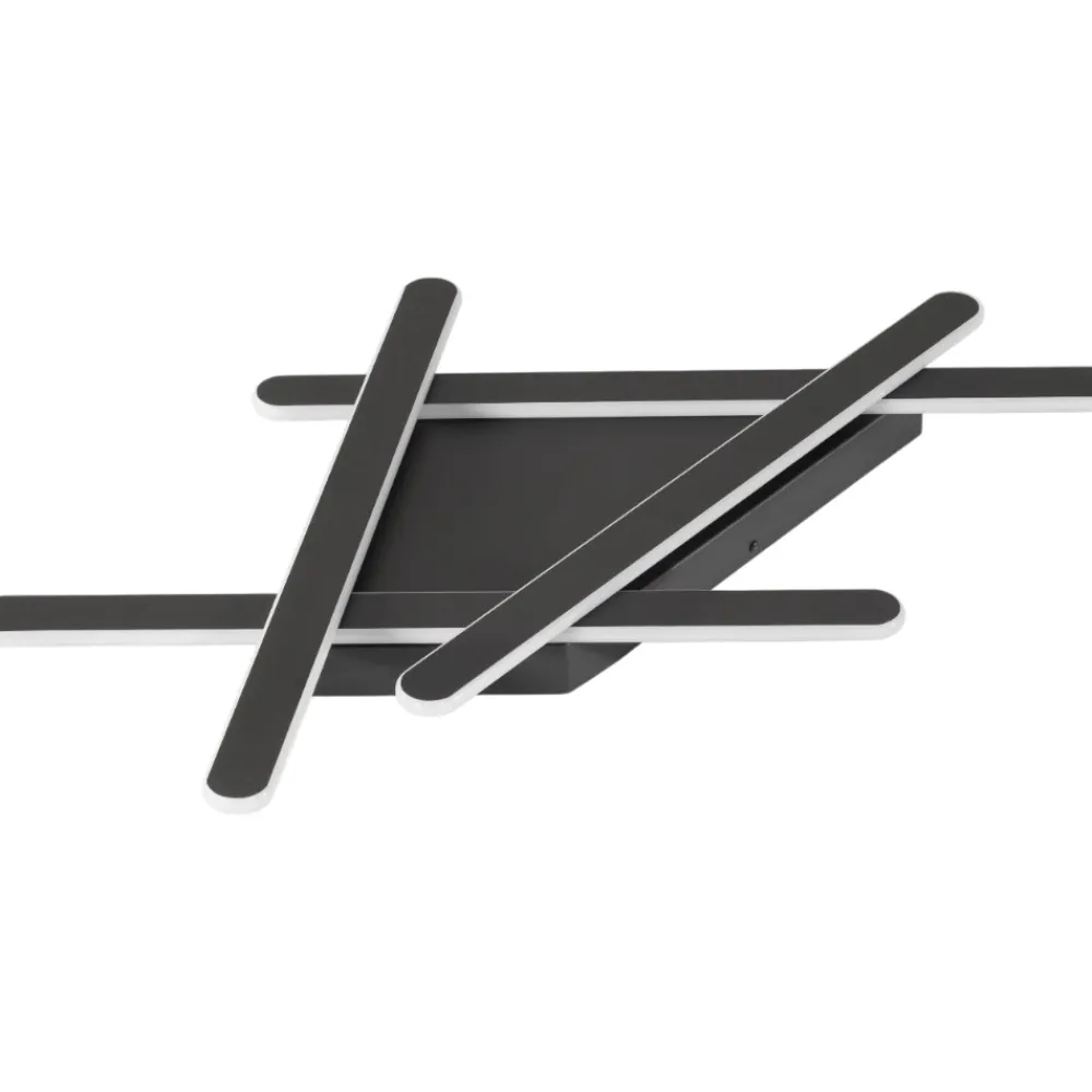 Plafoniere Moderne-Selezionato da Mazzolaluce Plafoniere led 60w 3000k dimmerabile design nero