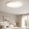 Plafoniere Moderne-Ideal Lux Planet pl d60 plafonieraper camera da letto led 3000k rotonda bianca