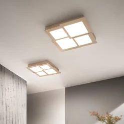 Plafoniere Moderne-Ondaluce Pl passpartou gr plafoniera led oro moderna