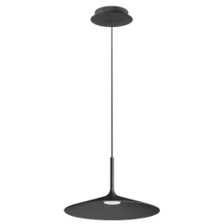 Lampadari Cucina-Linea Light Poe plus lampadario da cucina led 3000k nero