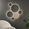 Plafoniere Moderne-Ondaluce Pois pl oro gr plafoniera led 68w 4000k