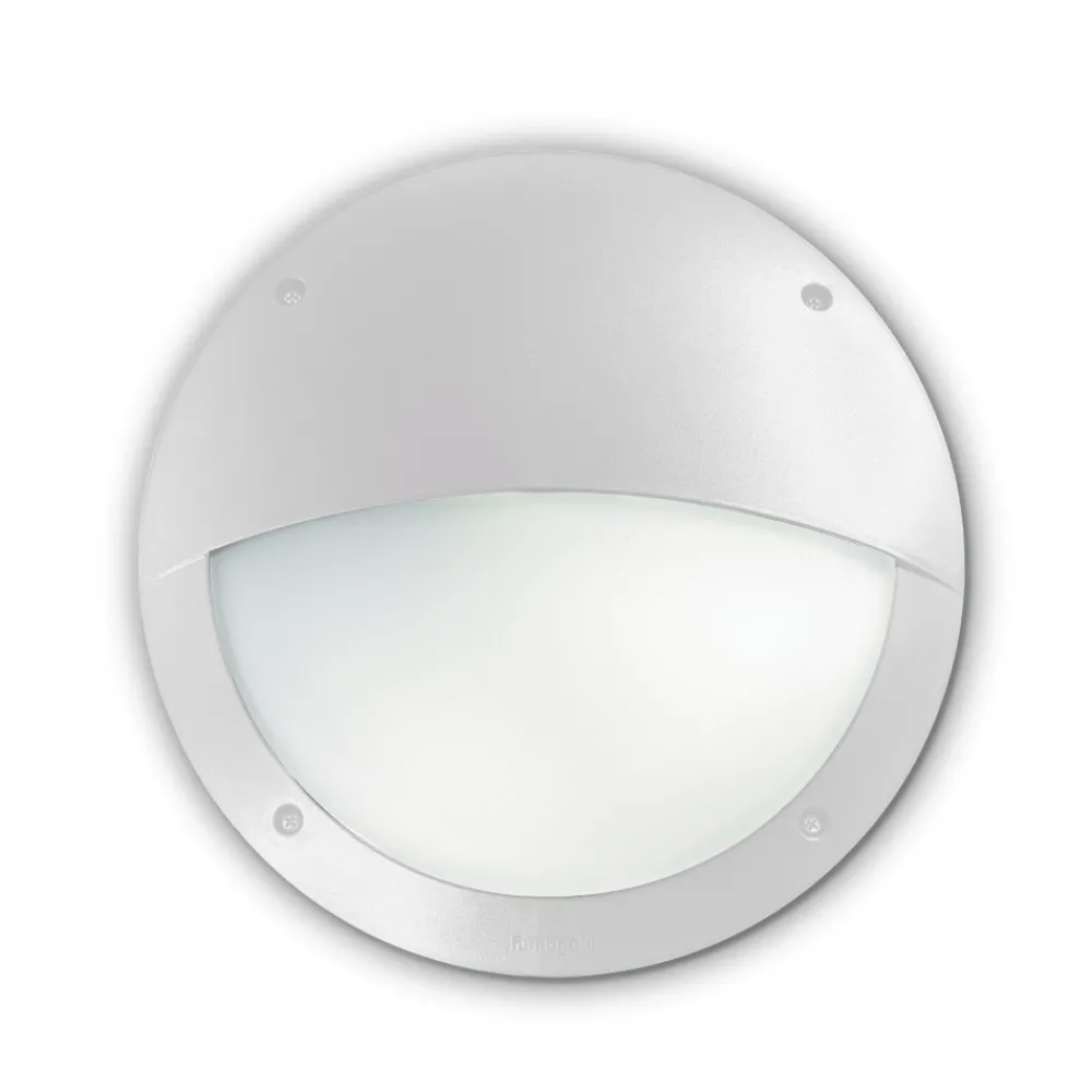 Applique Da Esterno-Ideal Lux Polar-2 ap1 applique da esterno ip66 bianco