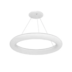 Lampadari Moderni-Linea Light Polo lampadario cerchio led moderno dimmerabile dali