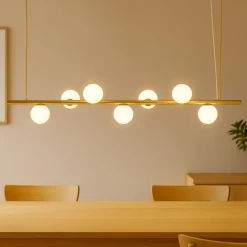 Lampadari Moderni-Miloox Pomi lampadario per soggiorno moderno oro