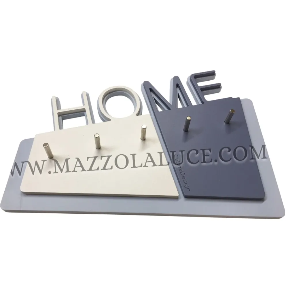 Mobili Ingresso Moderni-Selezionato da Mazzolaluce Portachiavi moderno da parete magnetico colore carta da zucchero
