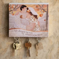 Mobili Ingresso Moderni-Selezionato da Mazzolaluce Portachiavi salvadanaio quadretto magnetico