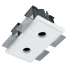Accessori-Selezionato da Mazzolaluce Portafaretti spoty di gesso da incasso per controsoffitto