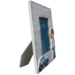 Soprammobili Moderni-Bongelli Preziosi Portafoto per cameretta bambini blu 20x25